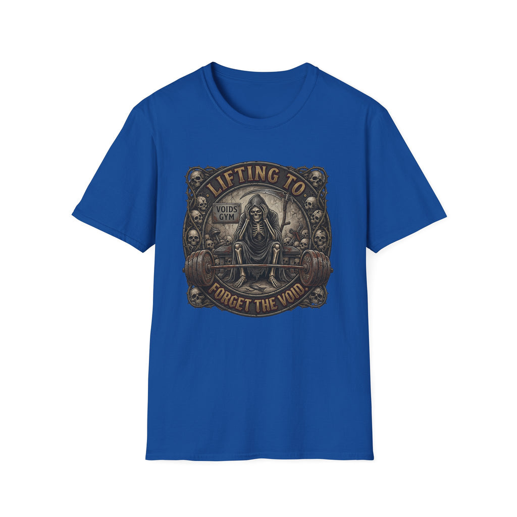 Lifting to Forget The Void Gym Tee