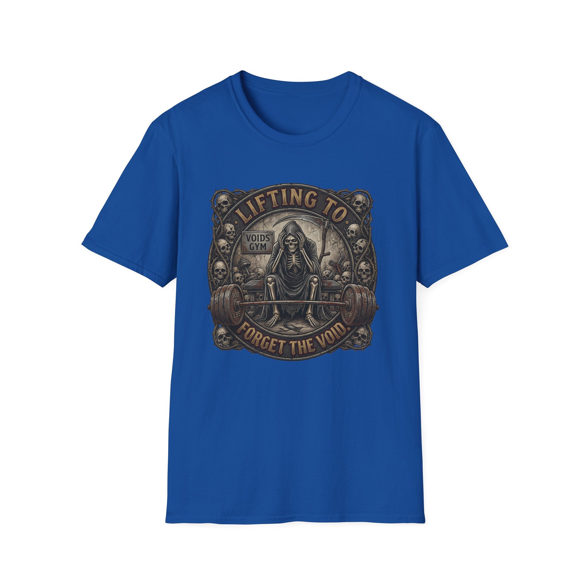 Lifting to Forget The Void Gym Tee