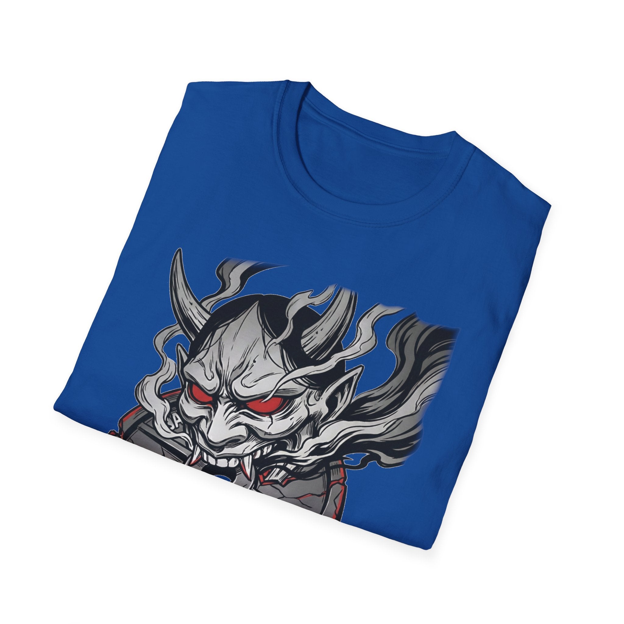 Black & White Oni Demon Gym Tee