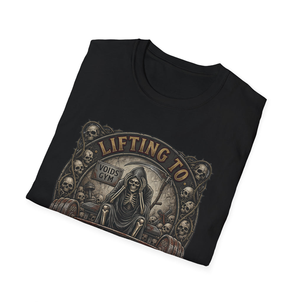 Lifting to Forget The Void Gym Tee
