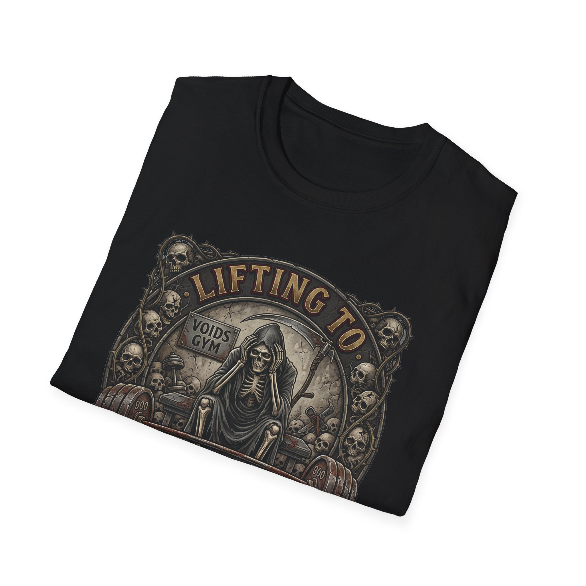 Lifting to Forget The Void Gym Tee