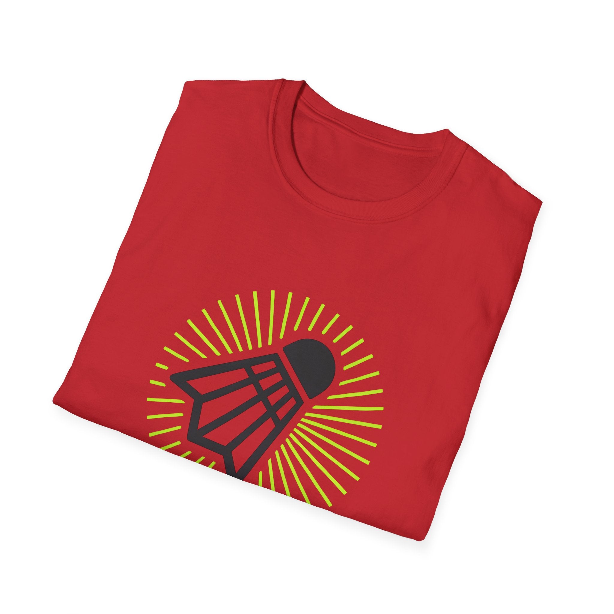 neon microphone illustration T-Shirt
