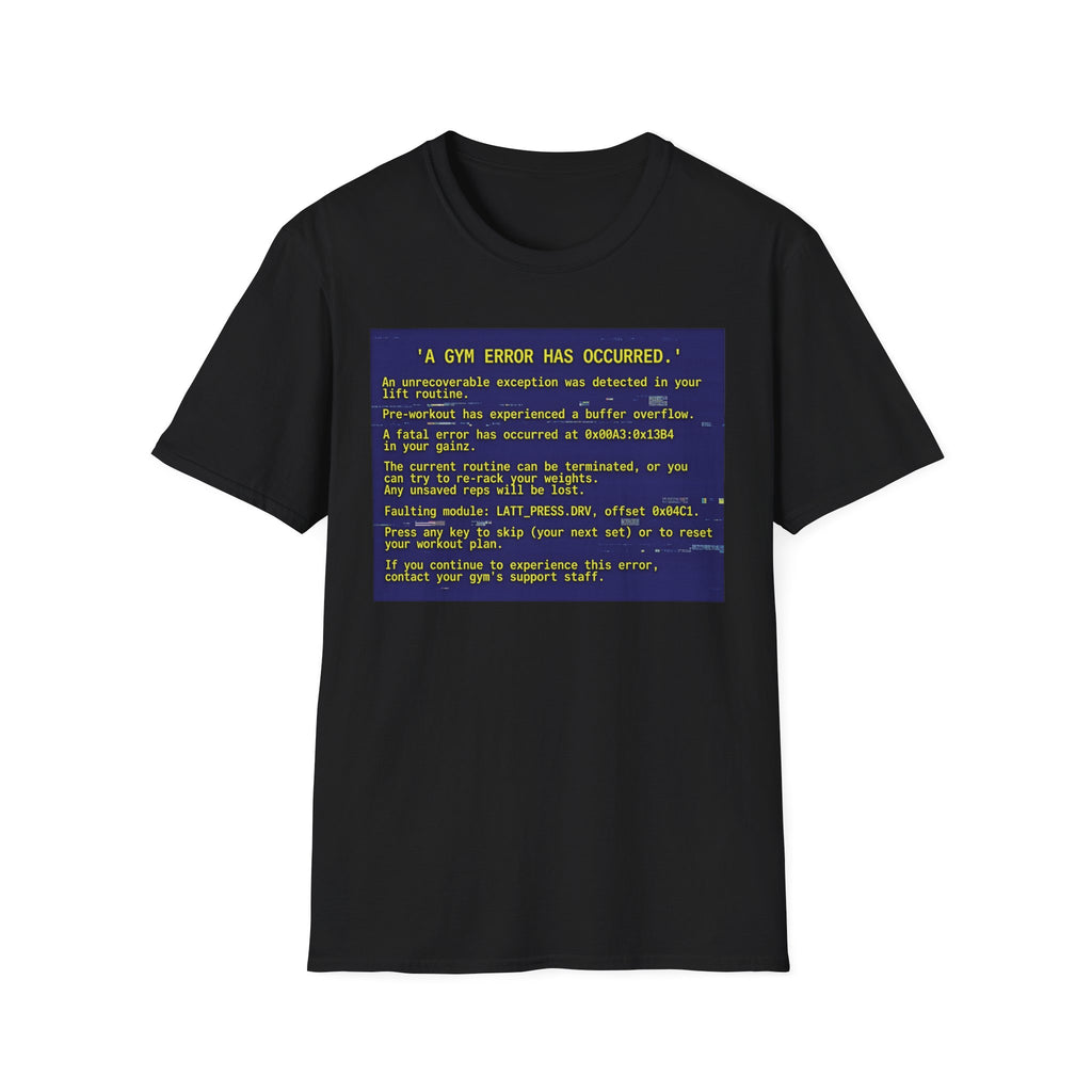 Gym Error Gym Tee