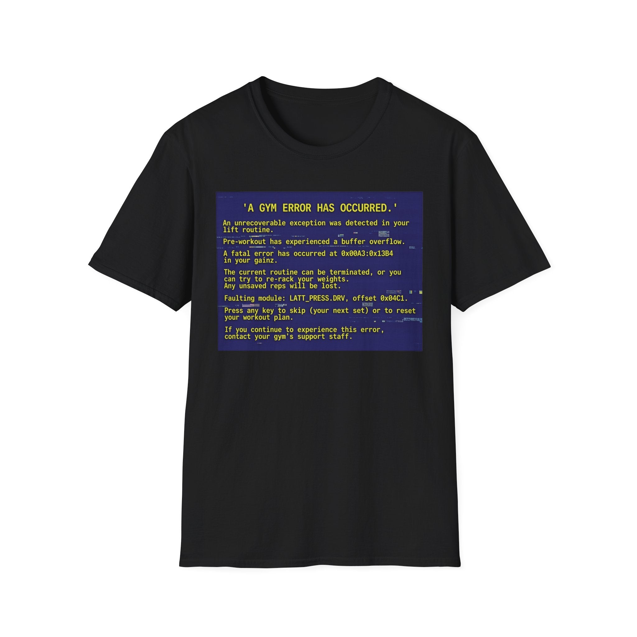Gym Error Gym Tee
