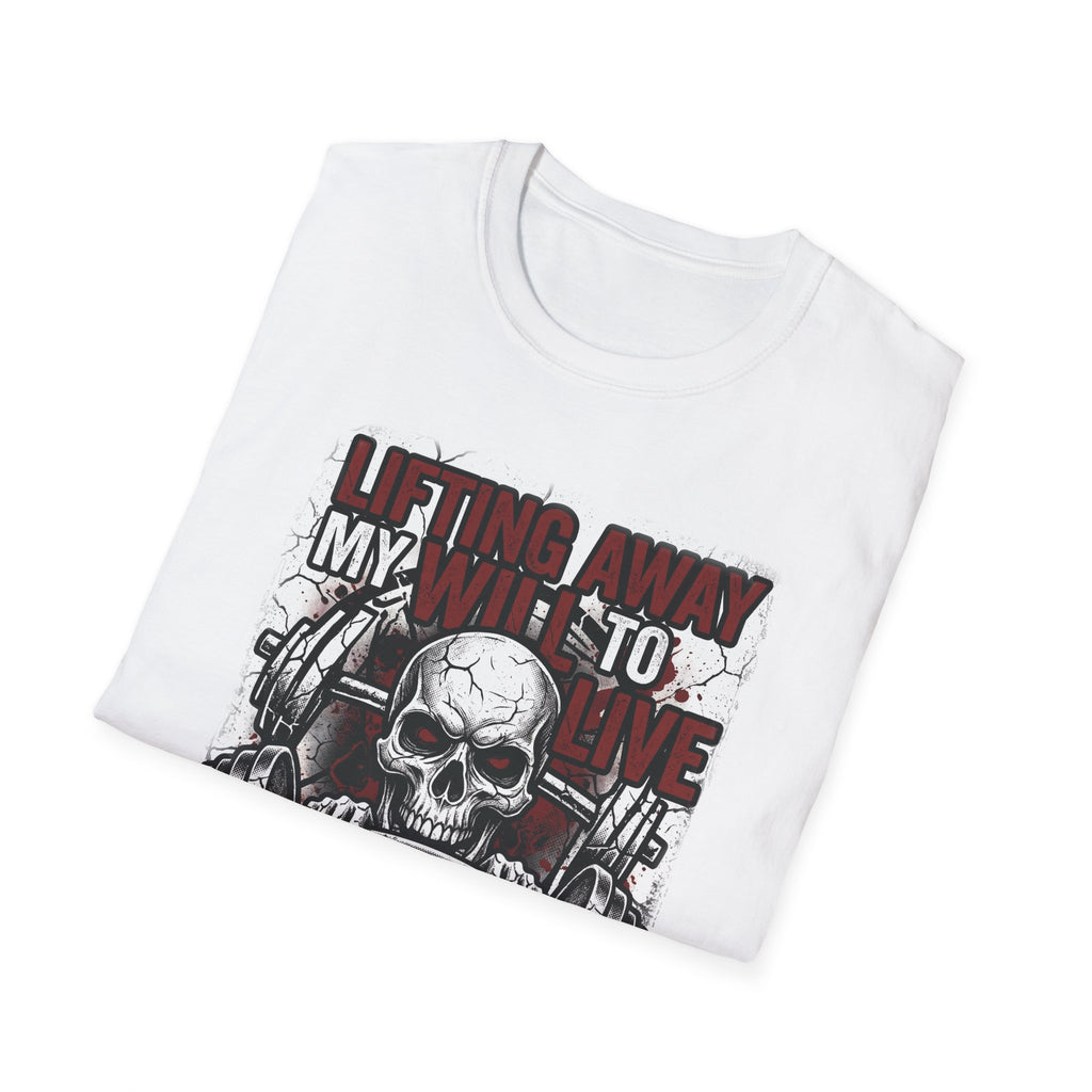 Lifting Away My Will To Live Gym Tee