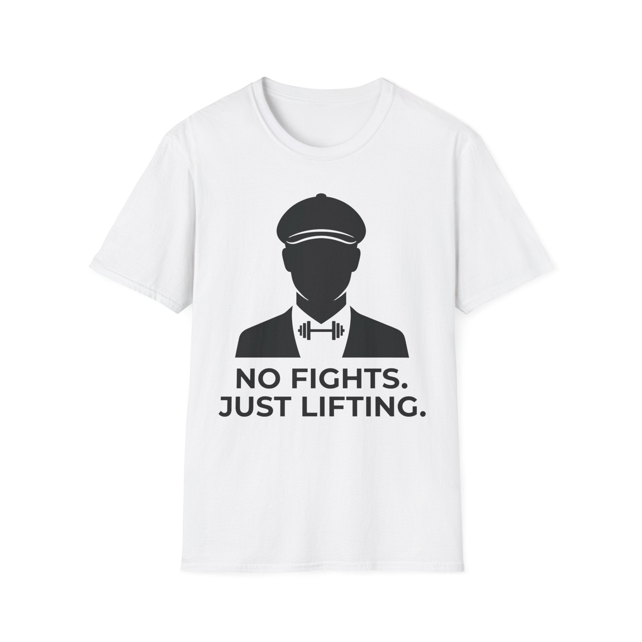 No Fights Just Lifting Gym Tee