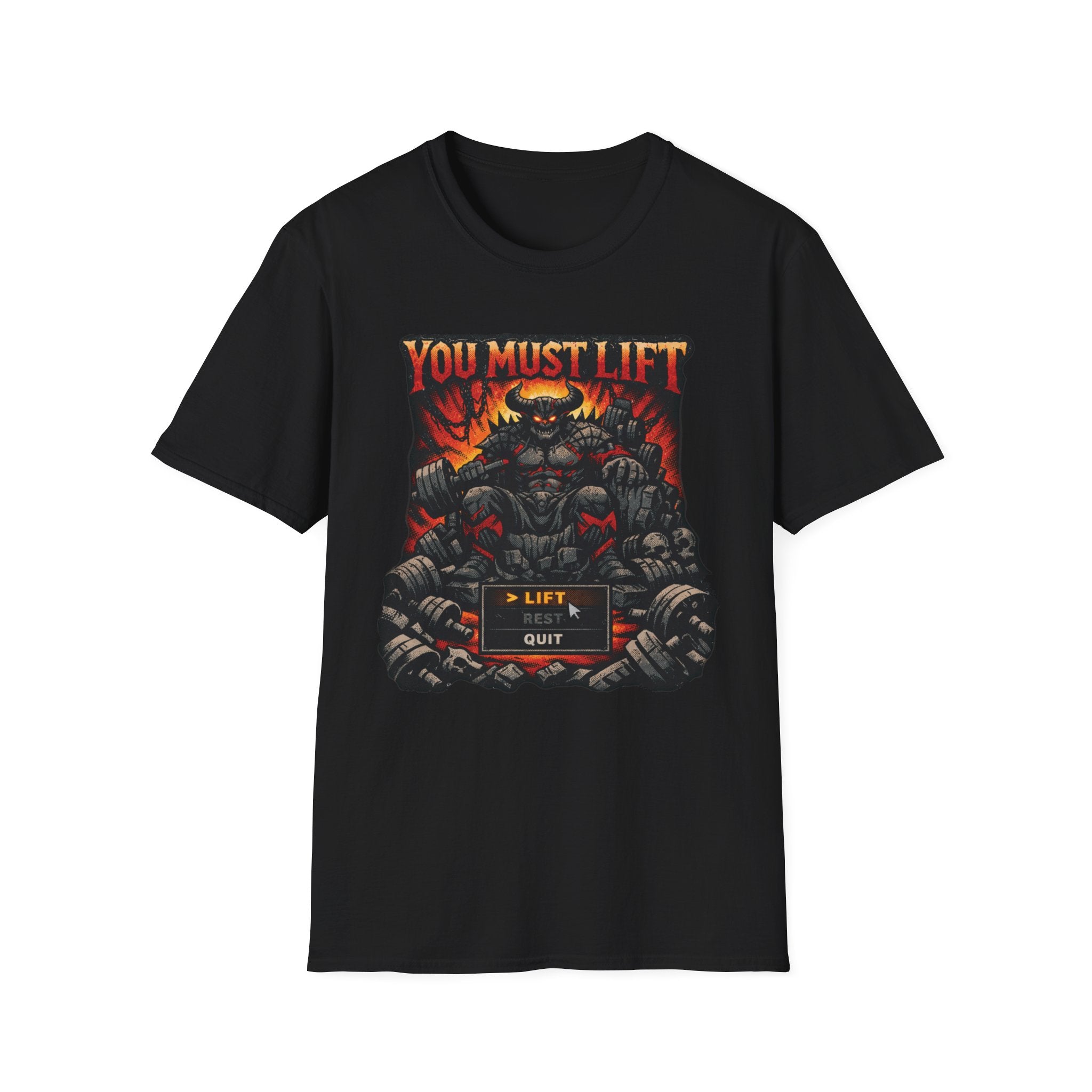 You Must Lift Gym Tee