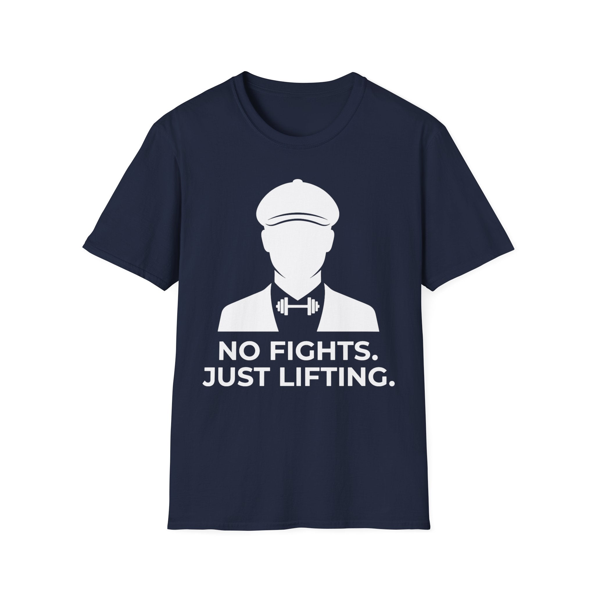 No Fights Just Lifting Gym Tee