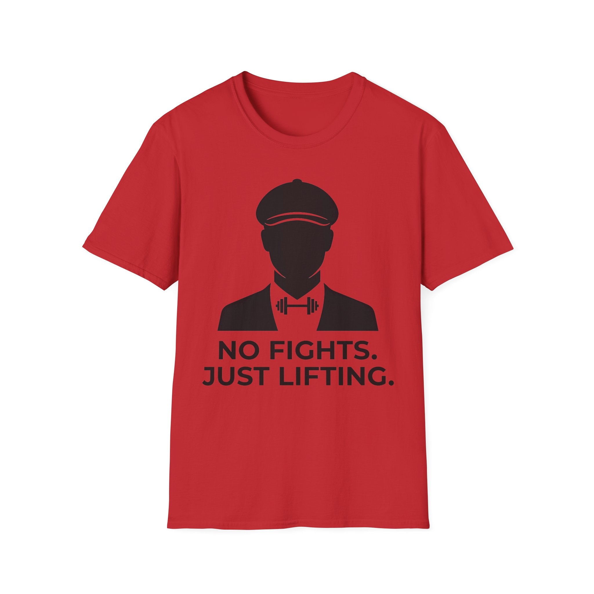 No Fights Just Lifting Gym Tee