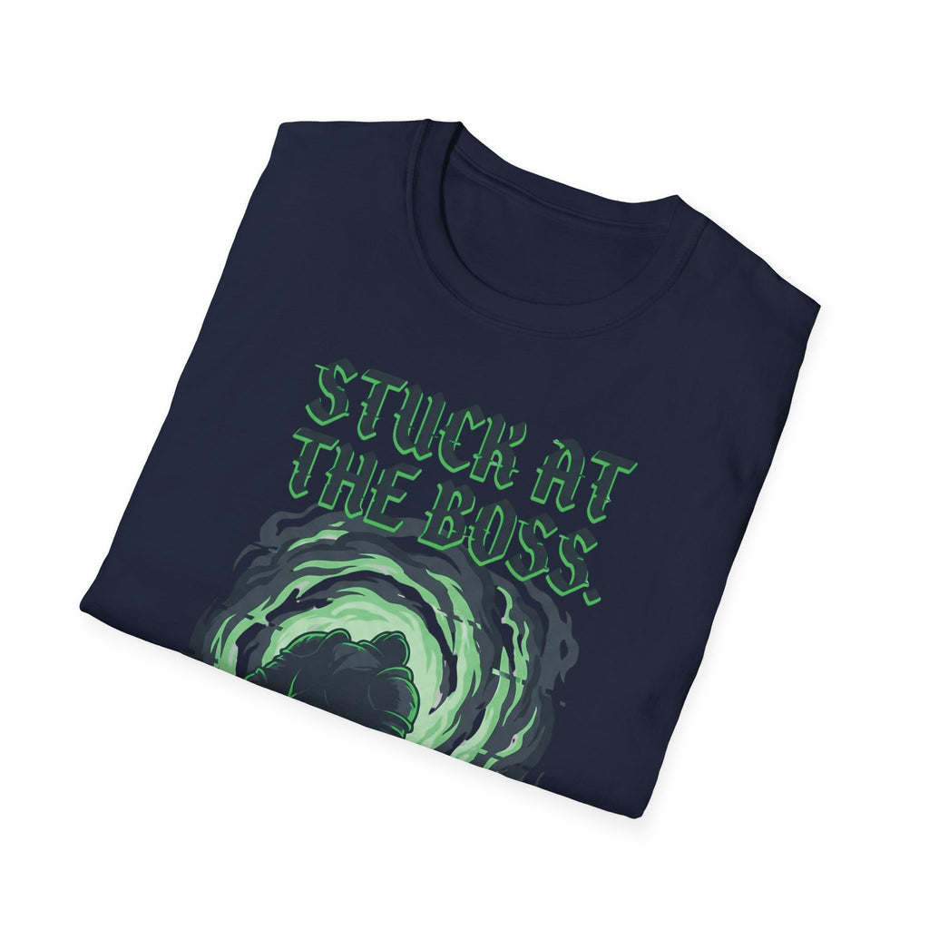 Stuck At The Boss Gym Tee