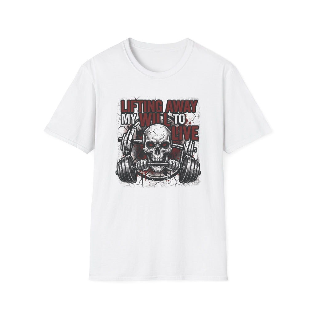 Lifting Away My Will To Live Gym Tee