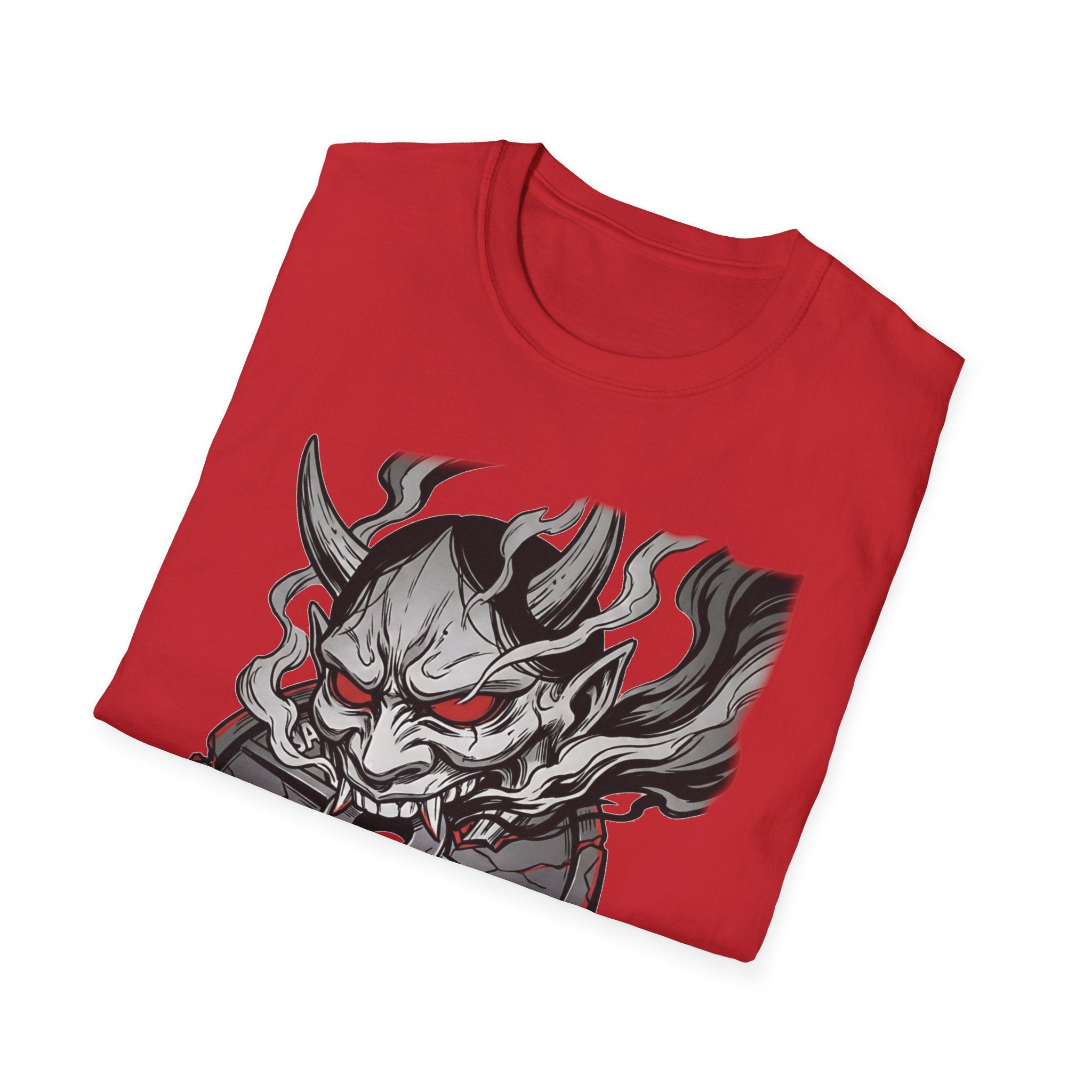 Black & White Oni Demon Gym Tee