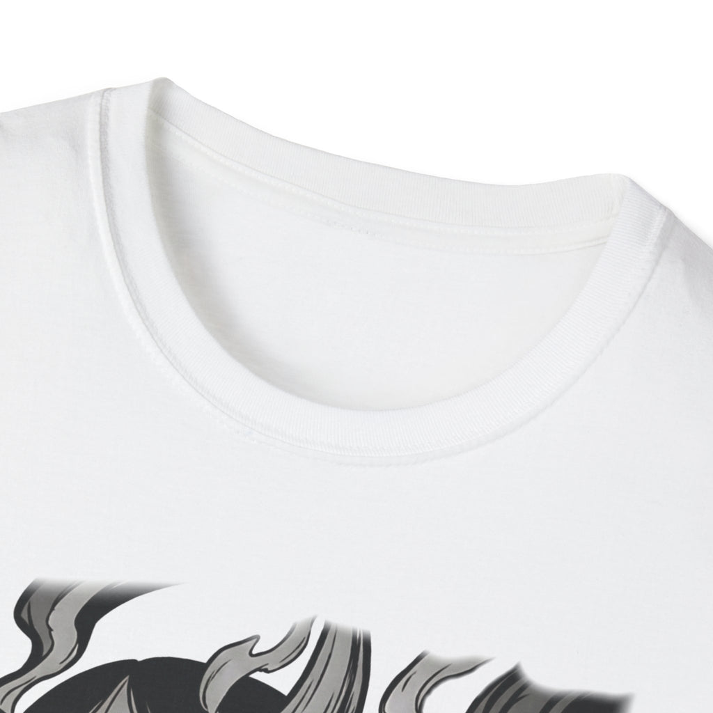 Black & White Oni Demon Gym Tee