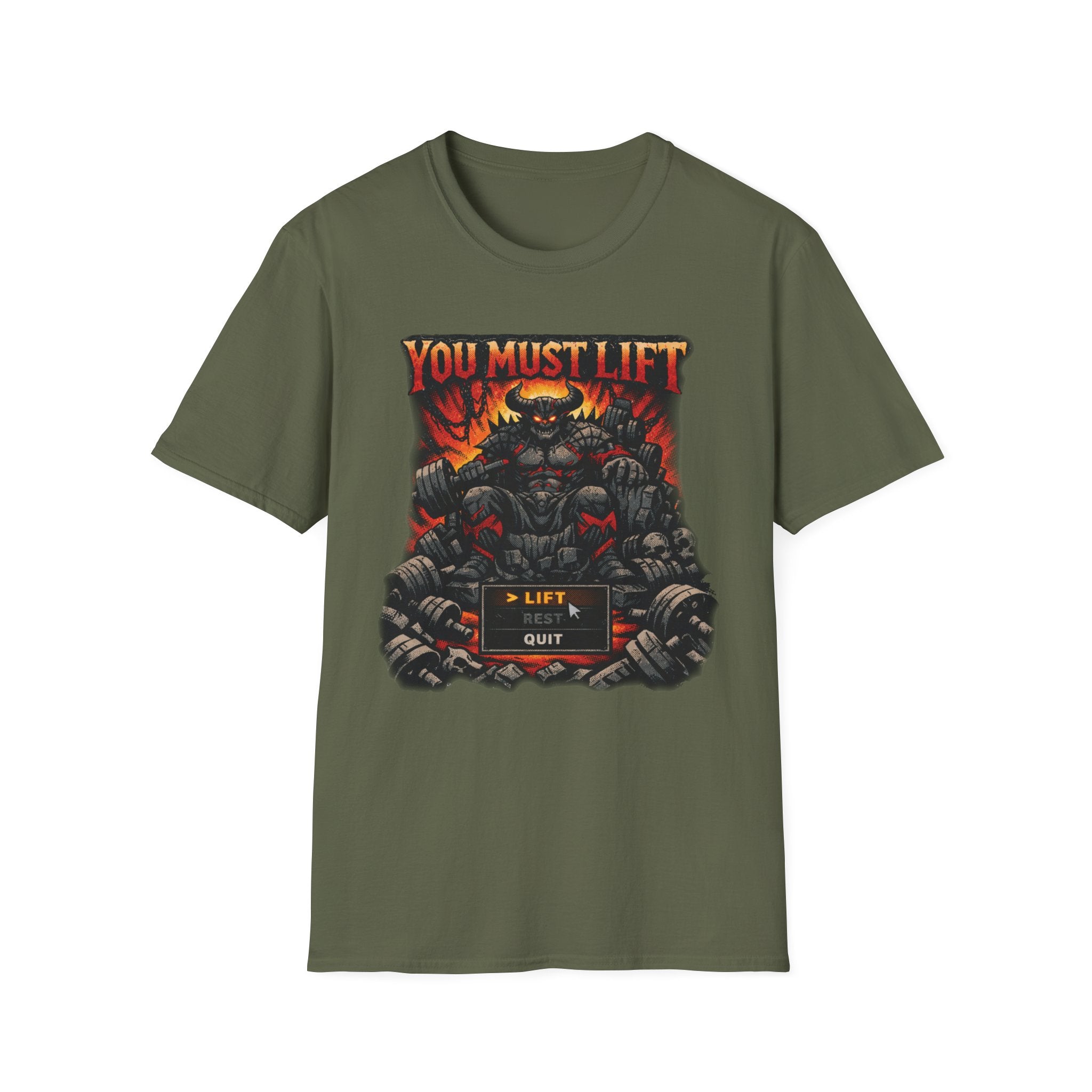 You Must Lift Gym Tee