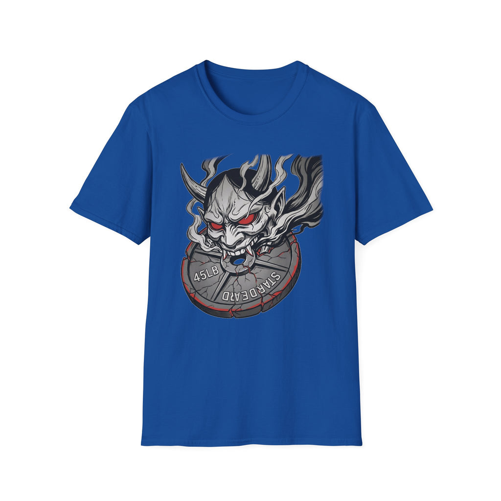 Black & White Oni Demon Gym Tee