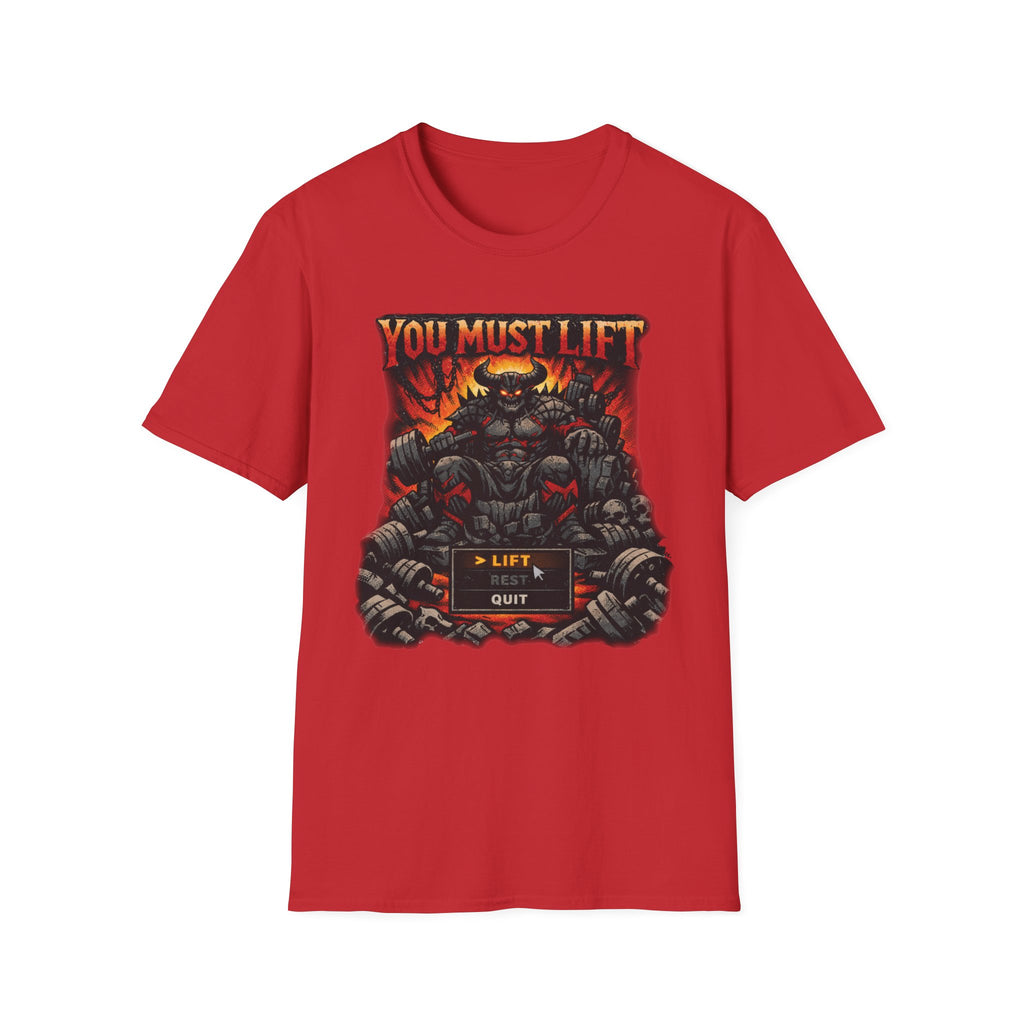 You Must Lift Gym Tee