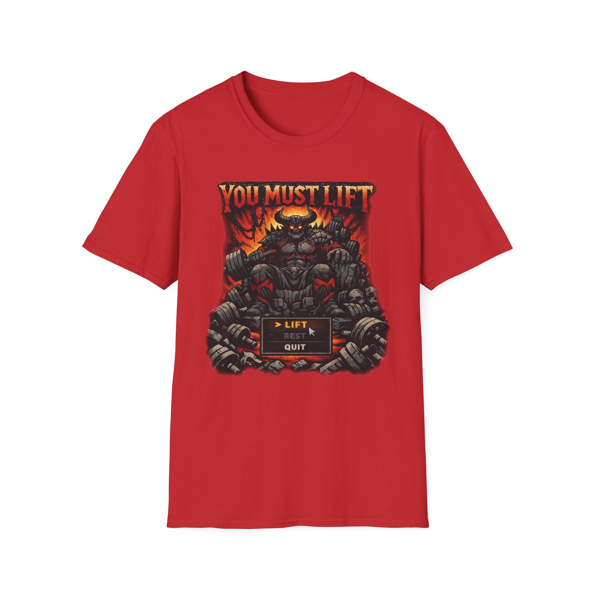 You Must Lift Gym Tee