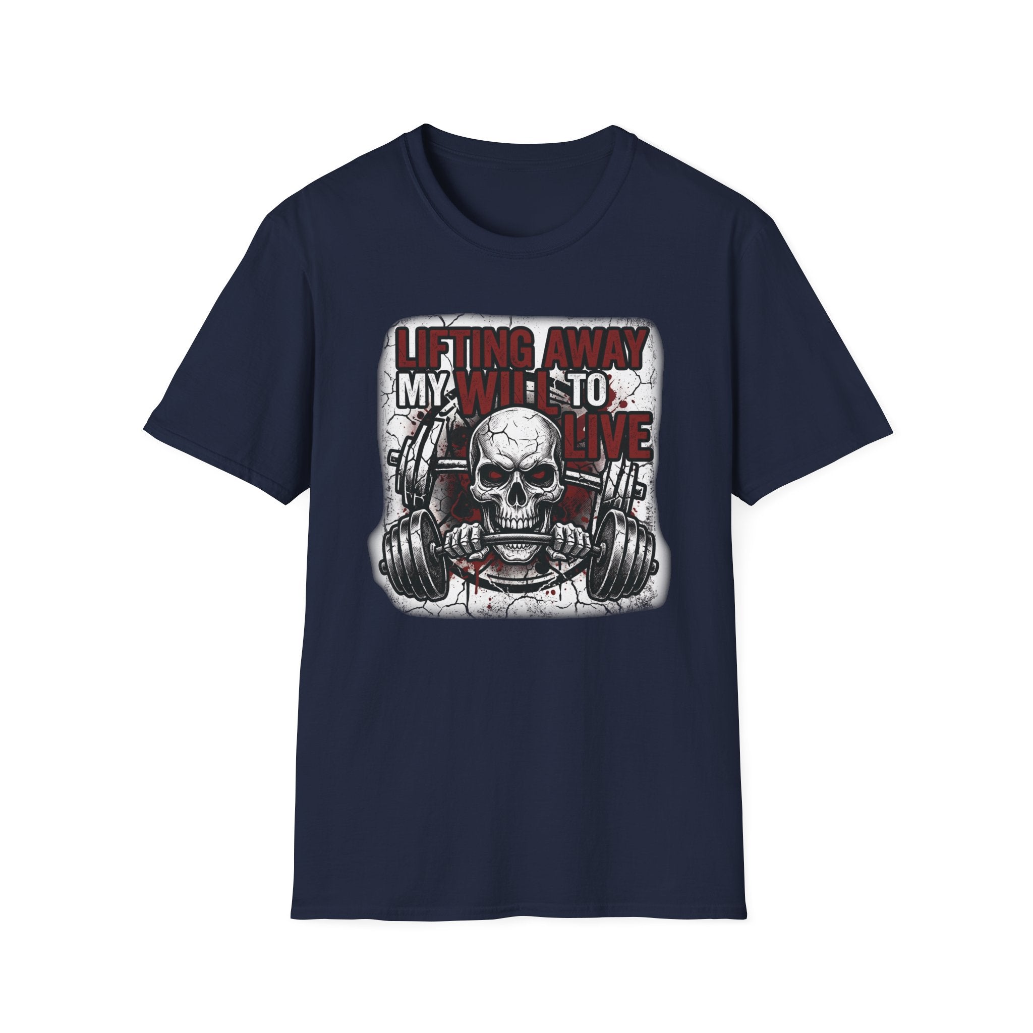 Lifting Away My Will To Live Gym Tee