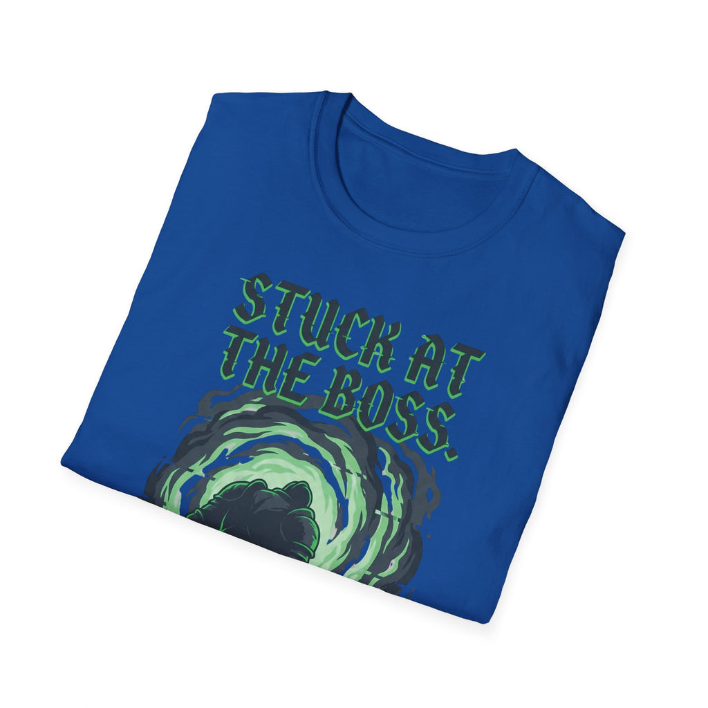 Stuck At The Boss Gym Tee