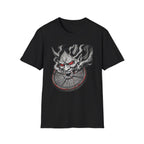 Black & White Oni Demon Gym Tee