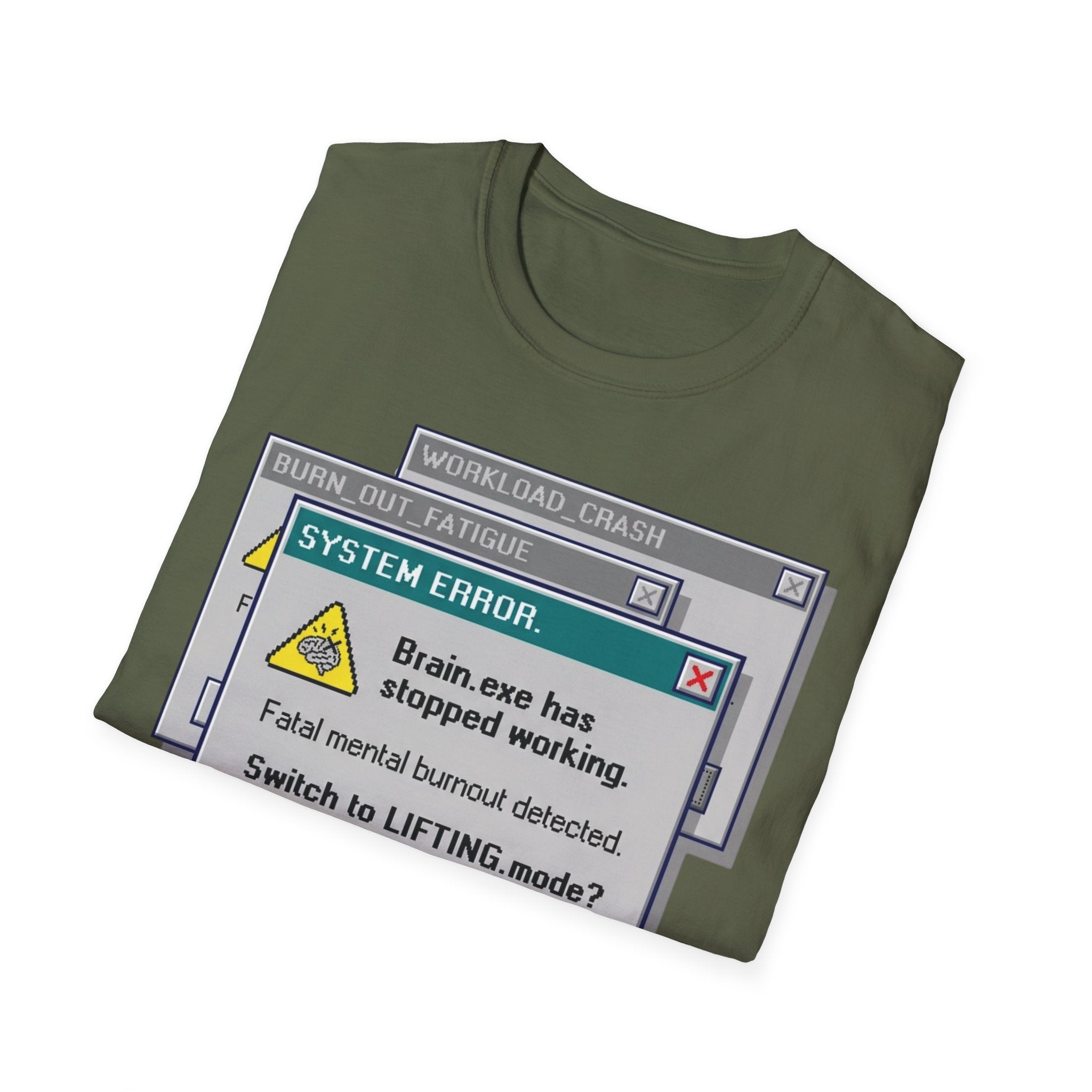 Brain Stopped working Gym Tee