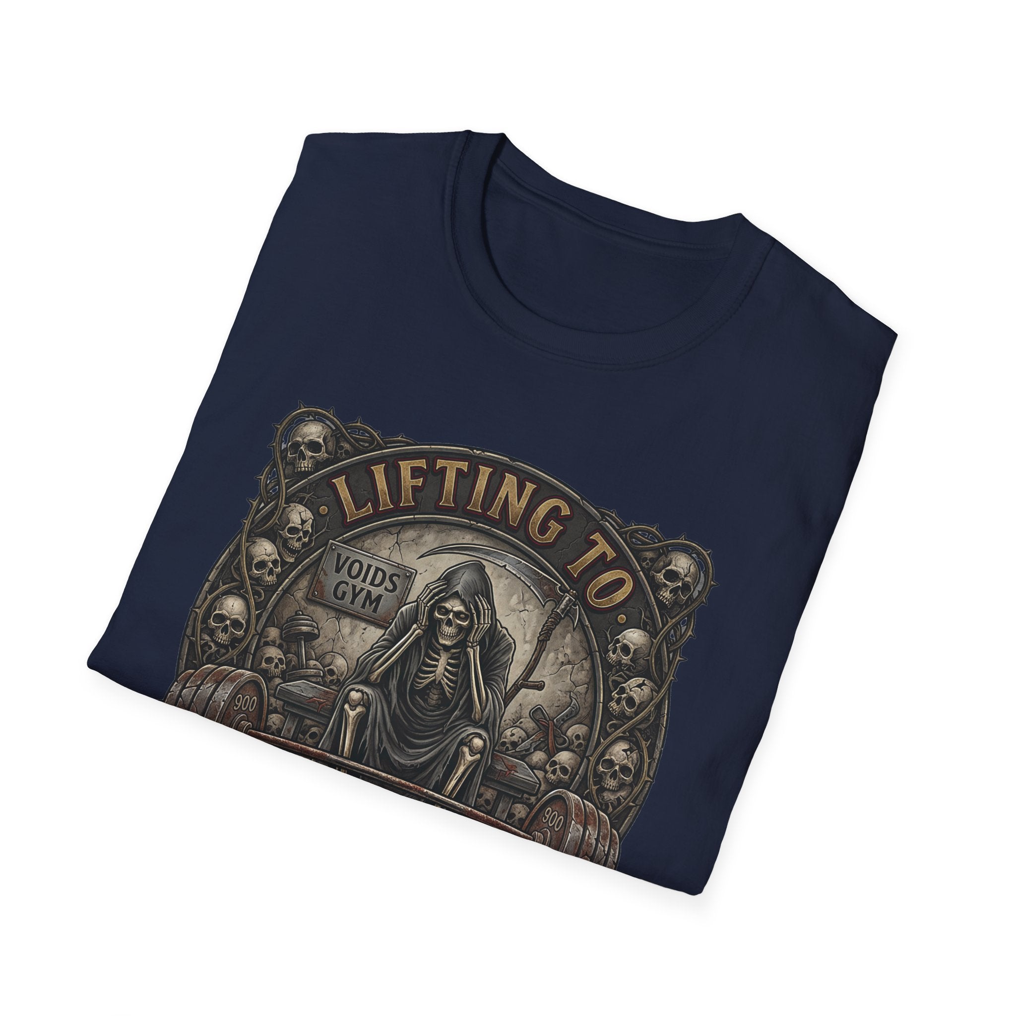 Lifting to Forget The Void Gym Tee