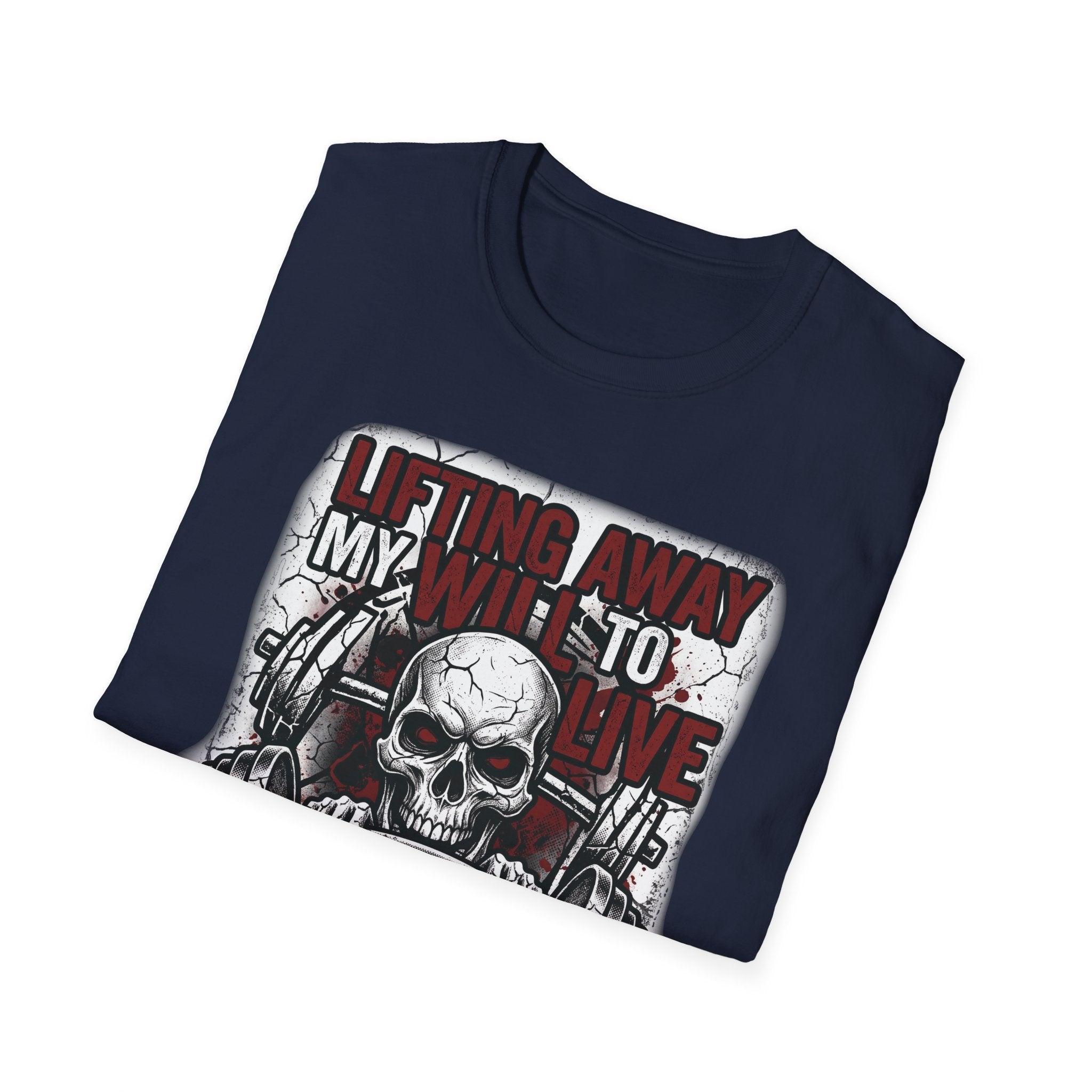 Lifting Away My Will To Live Gym Tee