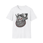 Black & White Oni Demon Gym Tee