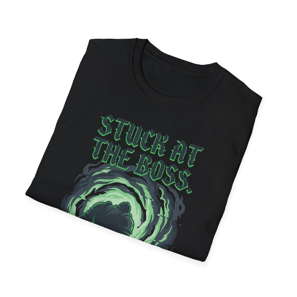 Stuck At The Boss Gym Tee