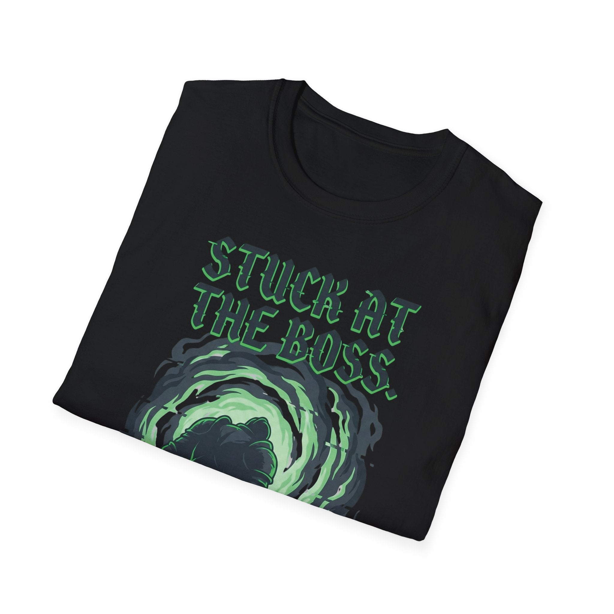 Stuck At The Boss Gym Tee