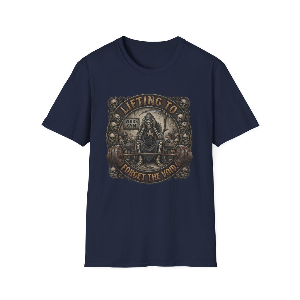 Lifting to Forget The Void Gym Tee