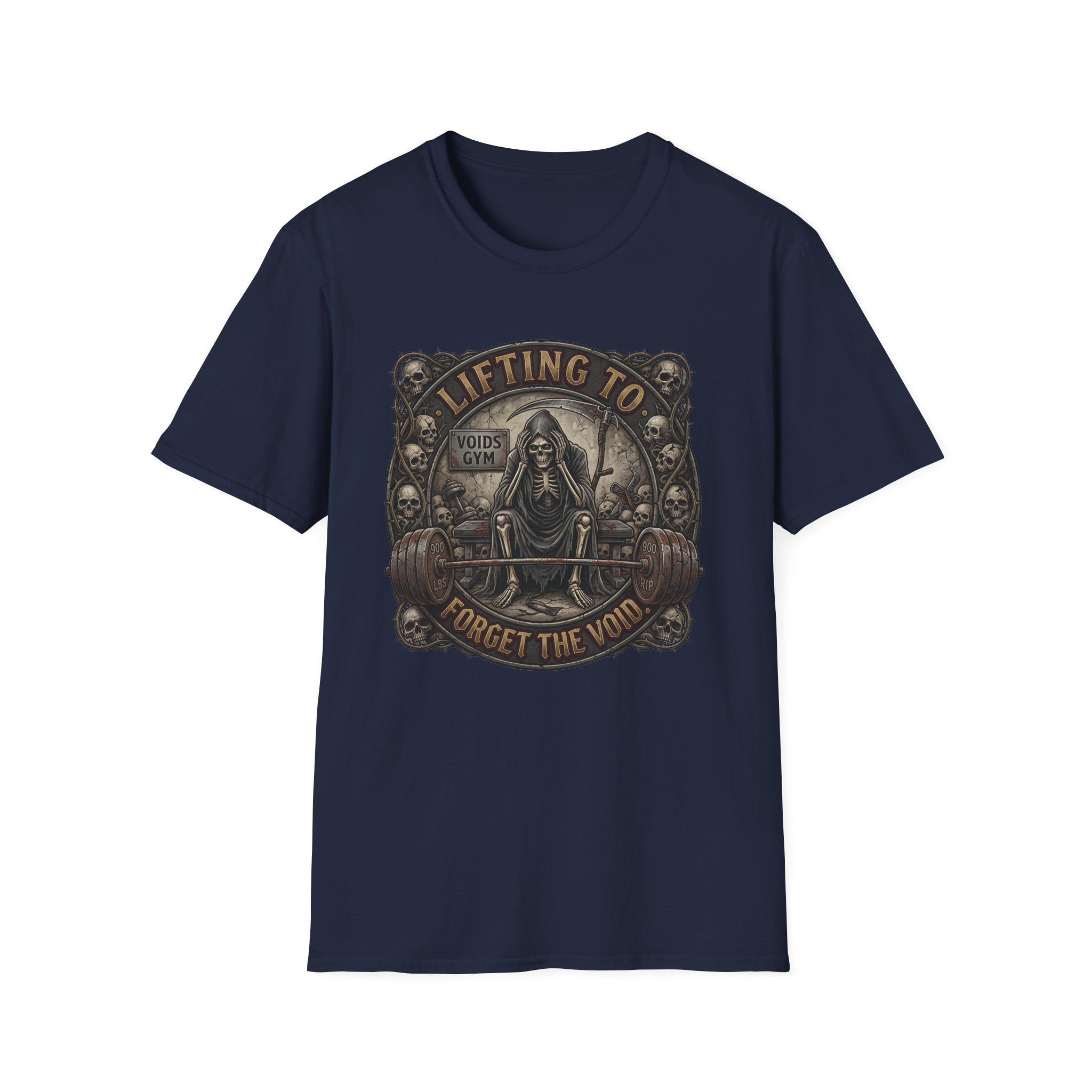 Lifting to Forget The Void Gym Tee