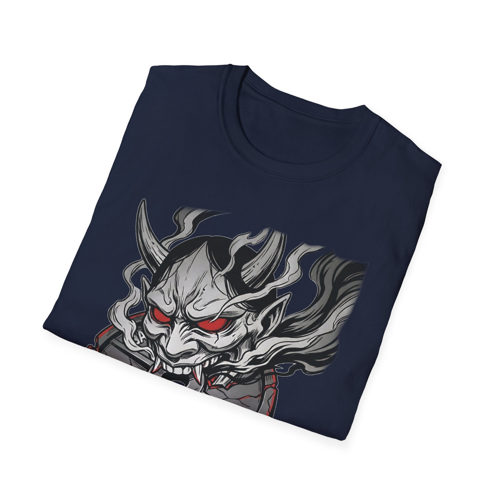 Black & White Oni Demon Gym Tee