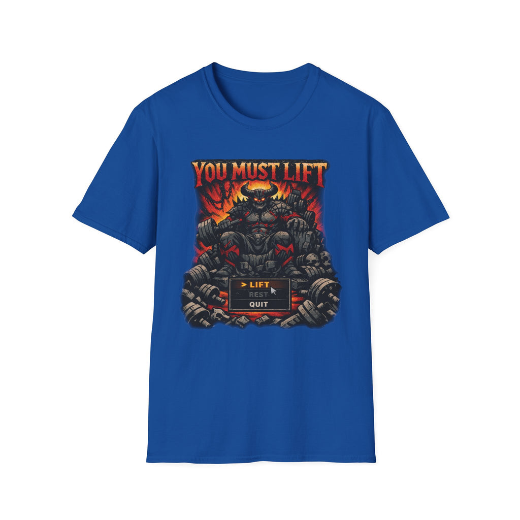You Must Lift Gym Tee
