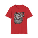 Black & White Oni Demon Gym Tee
