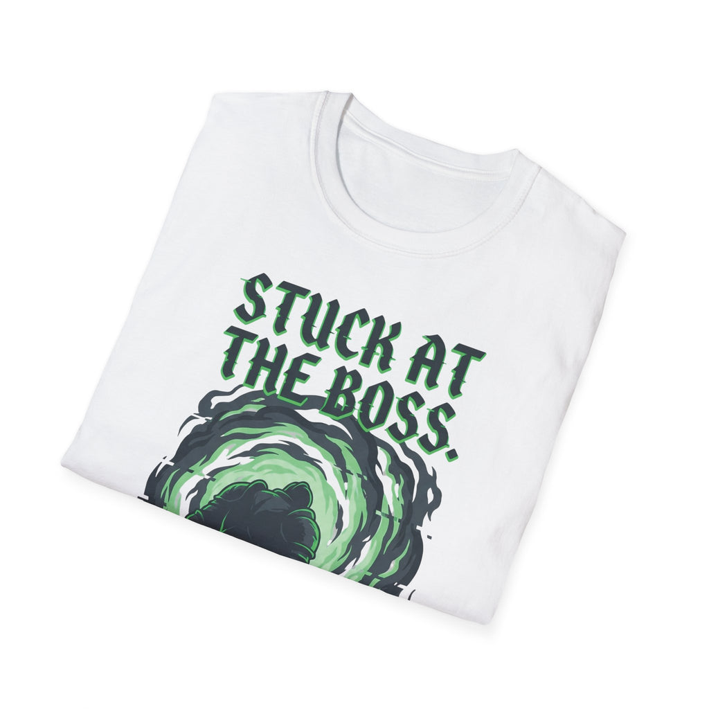 Stuck At The Boss Gym Tee