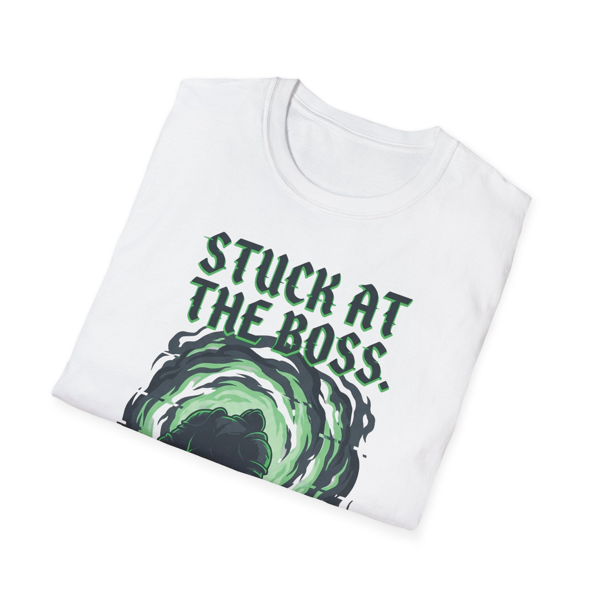 Stuck At The Boss Gym Tee