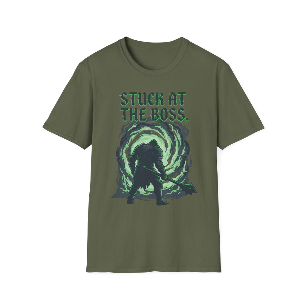 Stuck At The Boss Gym Tee