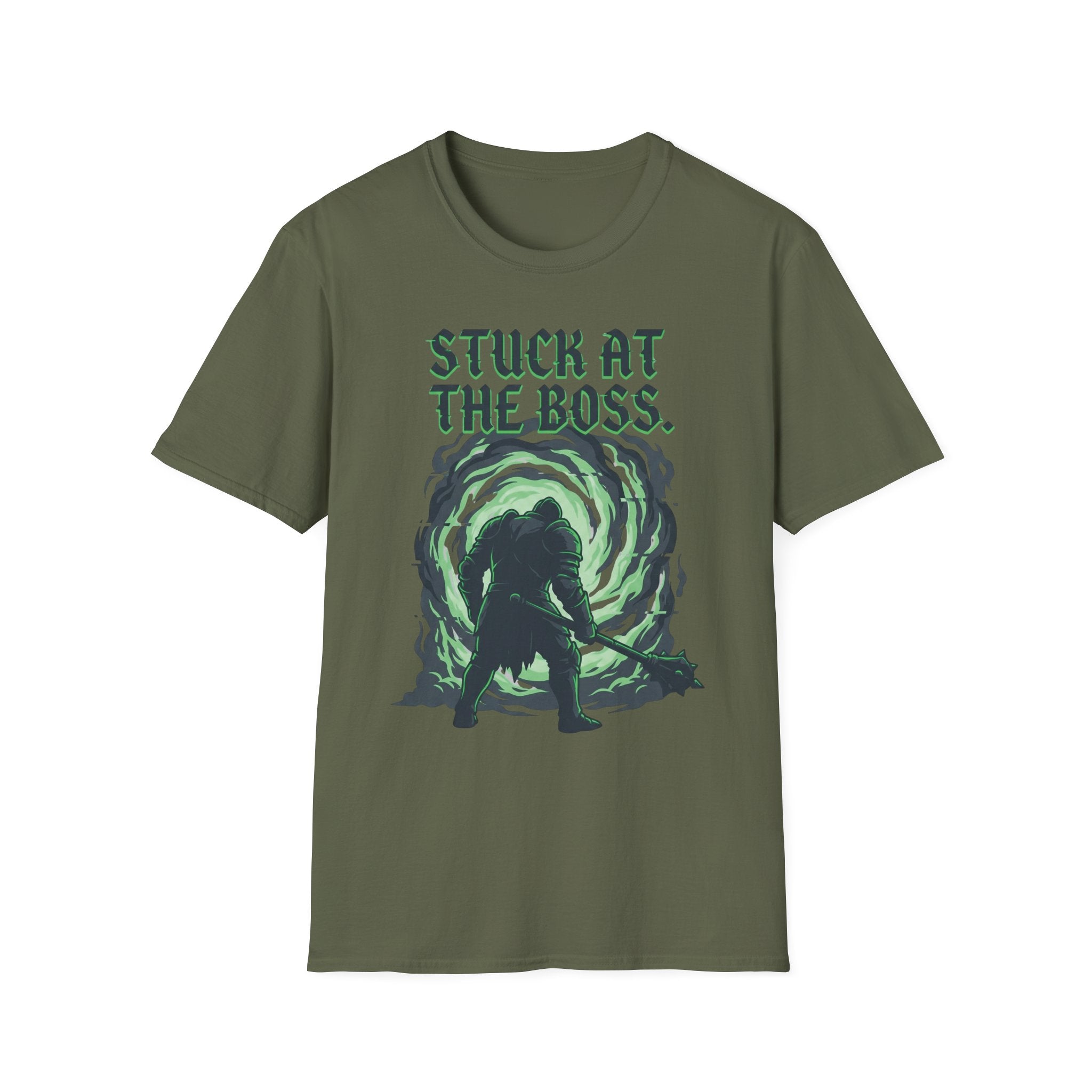 Stuck At The Boss Gym Tee