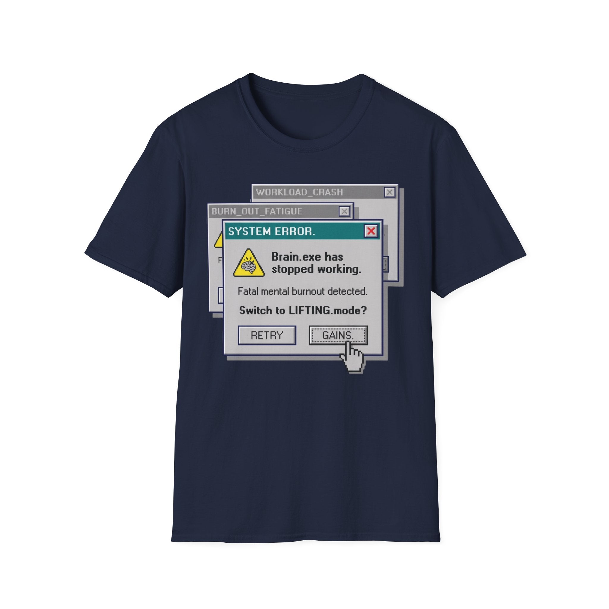 Brain Stopped working Gym Tee