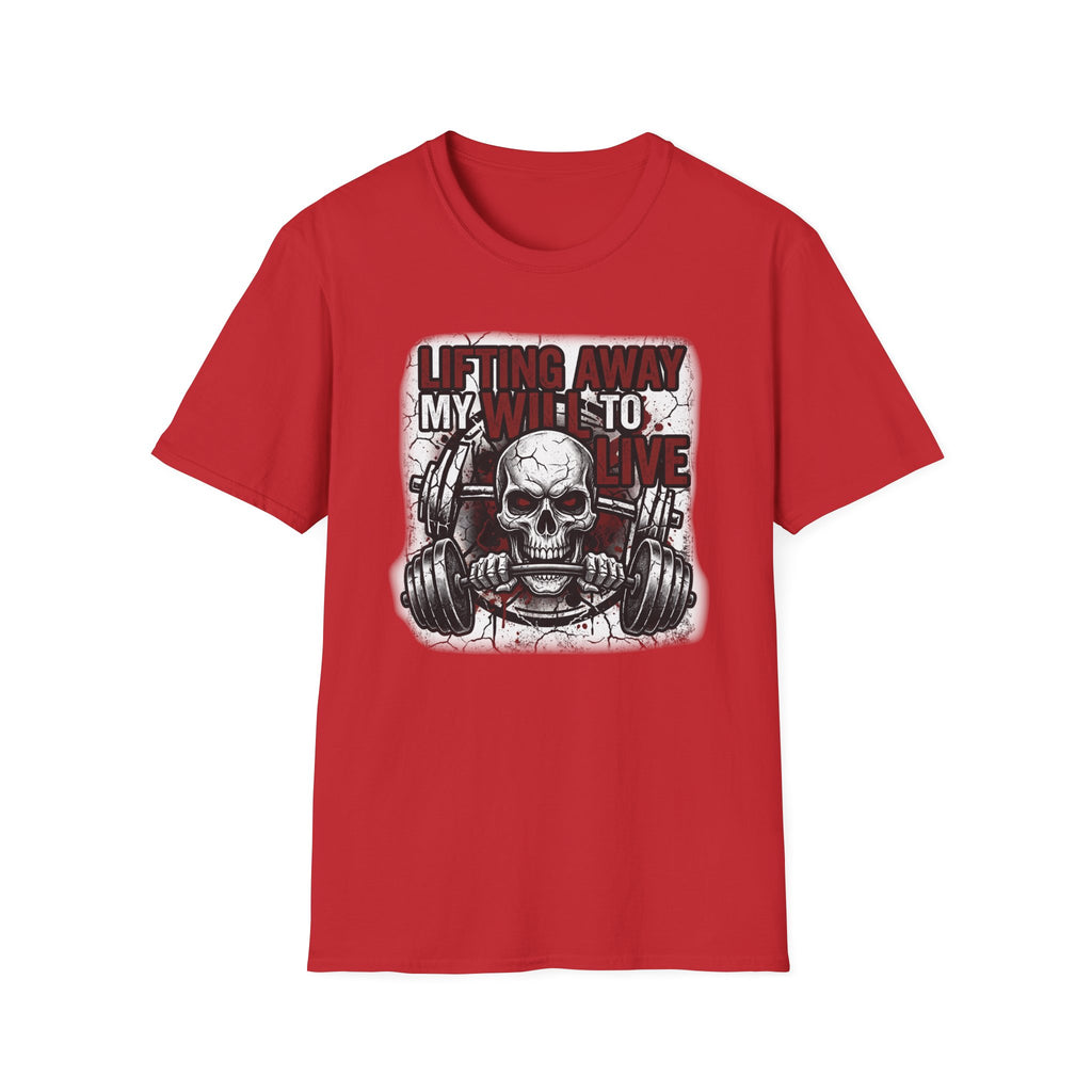 Lifting Away My Will To Live Gym Tee