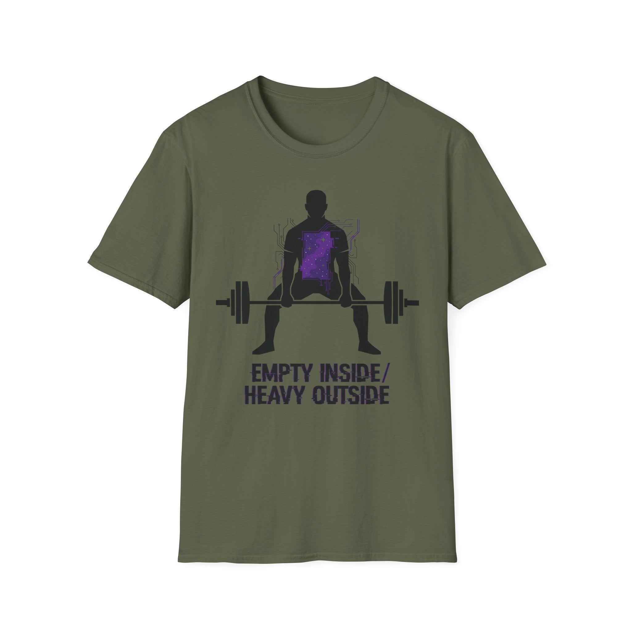 Empty Inside/Heavy Outside Gym Tee