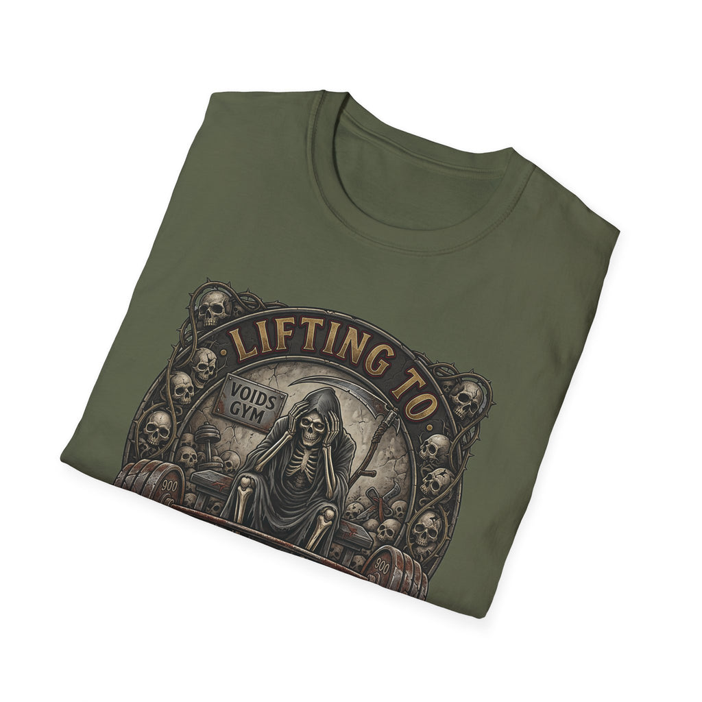 Lifting to Forget The Void Gym Tee