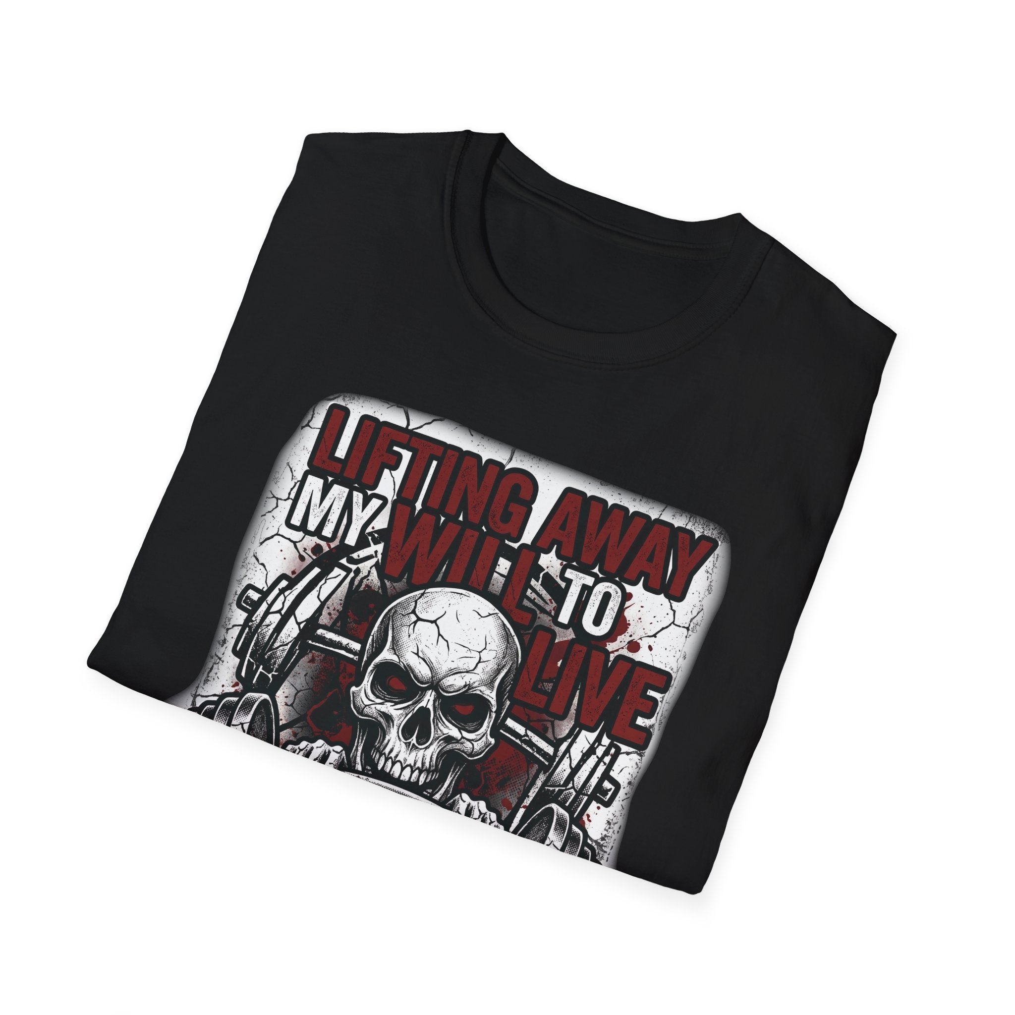 Lifting Away My Will To Live Gym Tee