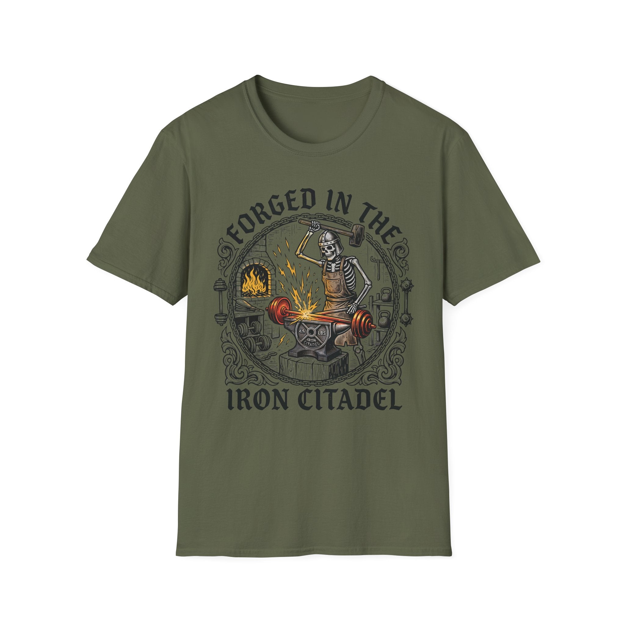 Forged In The Iron Citadel Gym Tee