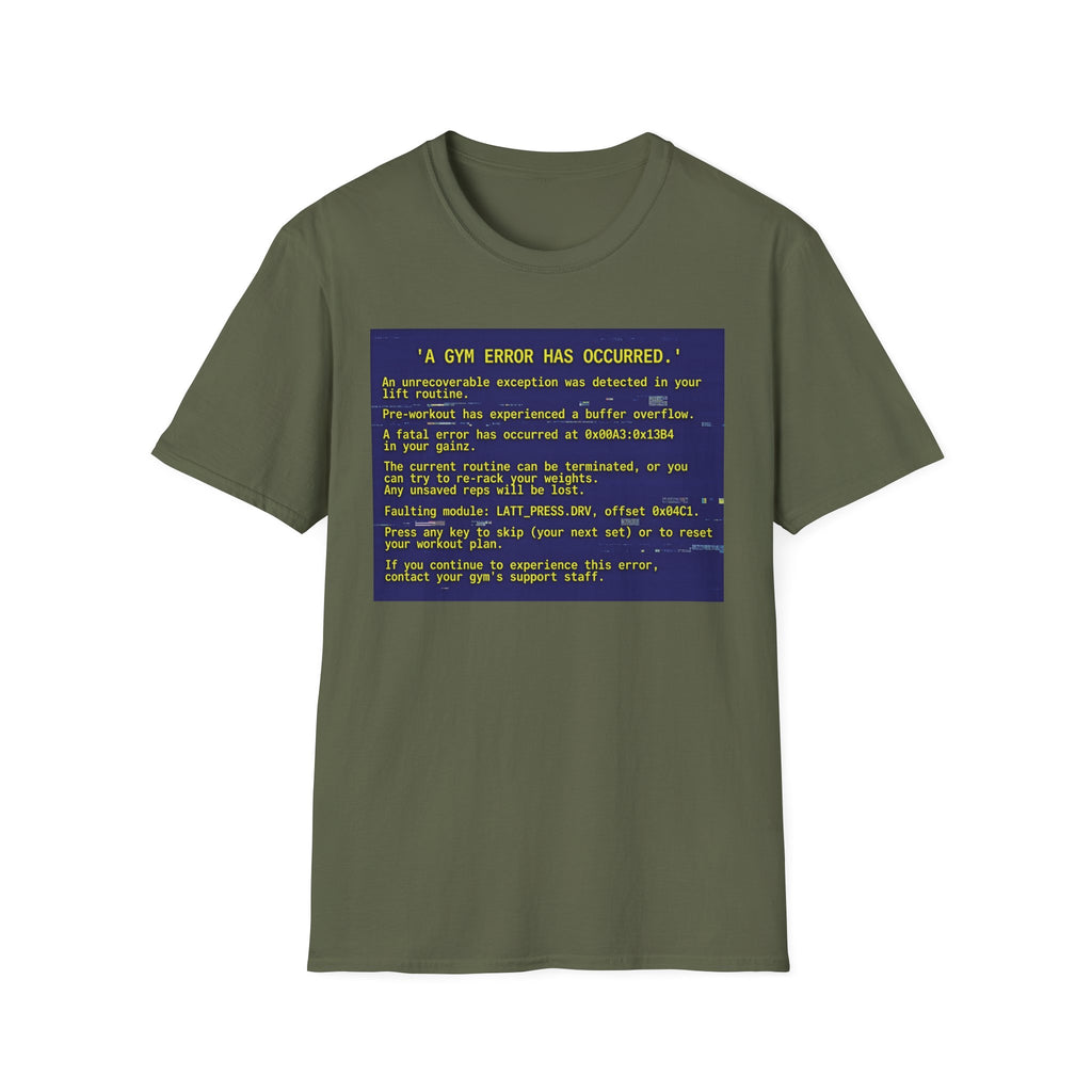 Gym Error Gym Tee